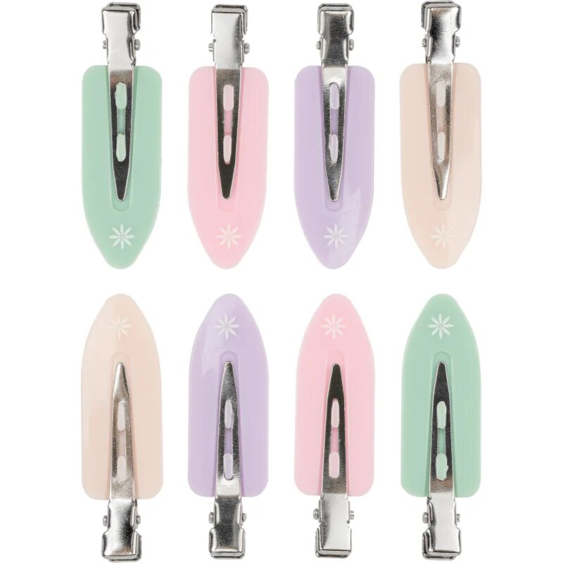 Brushworks No Crease Clips фиби за коса Pastel