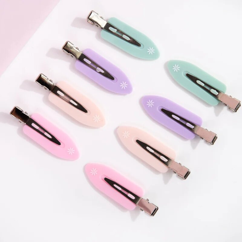Brushworks No Crease Clips фиби за коса Pastel