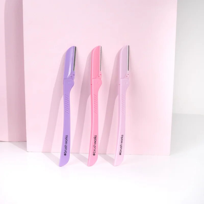 Brushworks Precision Eyebrow Razors Mixed бръснач за вежди