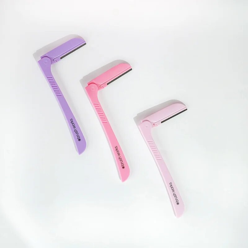 Brushworks Precision Eyebrow Razors Mixed бръснач за вежди