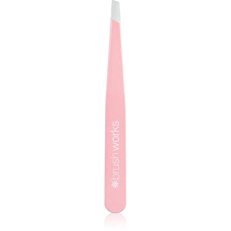 Brushworks Precision Slanted Tweezers пинсета със скосен връх 1 бр.