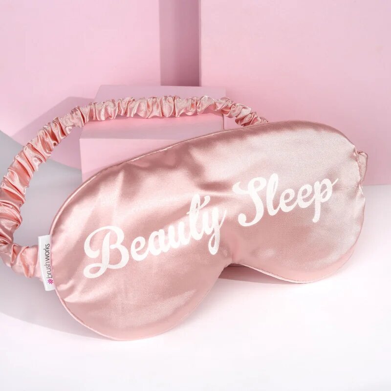Brushworks Satin Sleep Mask маска за сън 1 бр.