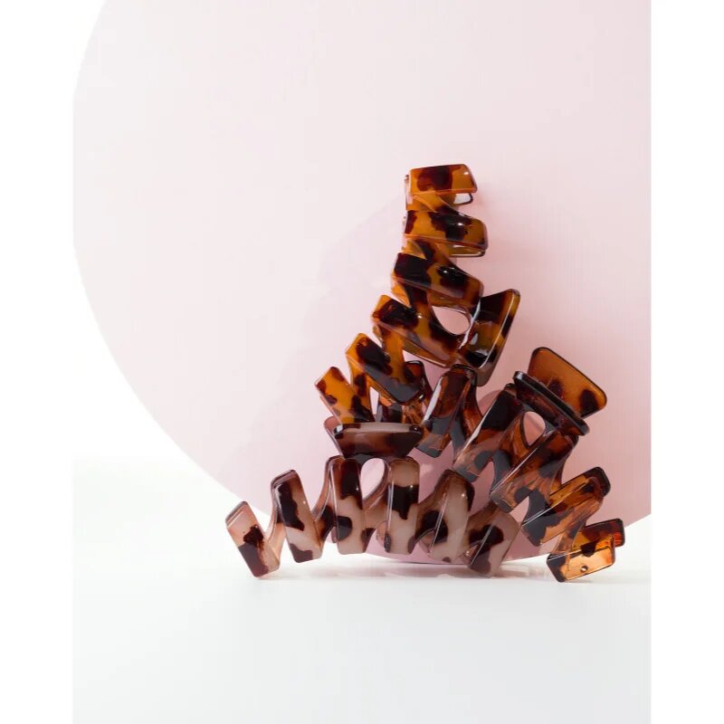Brushworks Tortoiseshell Claw Clips щипка за коса 3 бр.