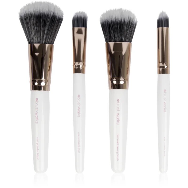 Brushworks Travel Brush Set комплект от мини четки