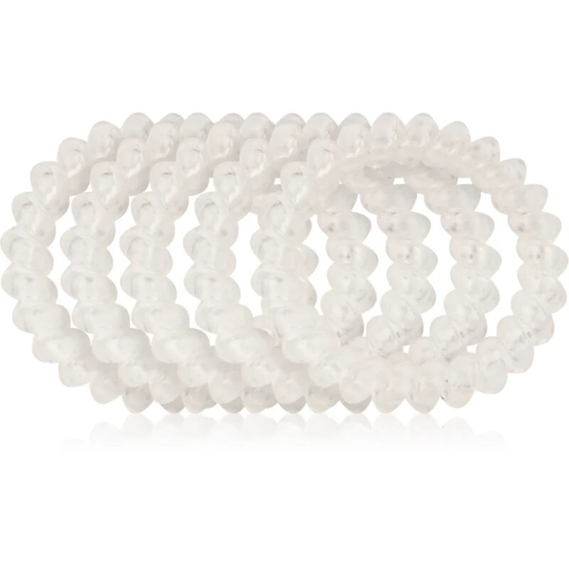 Brushworks Wonder Bobble ластици за коса Clear 5 бр.
