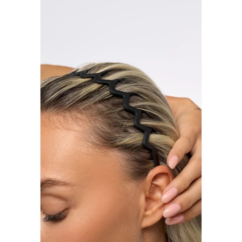 Brushworks Zig Zag Headbands лента за глава 3 бр.