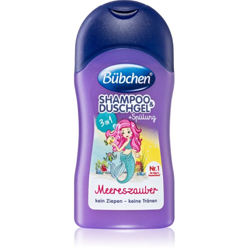 Bübchen Kids 3 in 1 3 в 1 шампоан балсам и душ гел за деца 50 мл.
