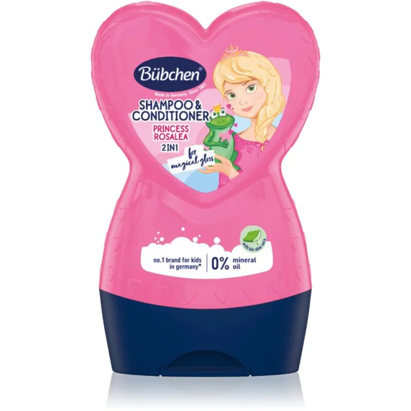 Bübchen Shampoo & Contidioner 2in1 Princess Rosalea шампоан и балсам за деца 230 мл.