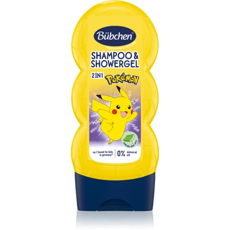Bübchen Shampoo & Shower Gel Pokémon шампоан и душ гел за деца 230 мл.