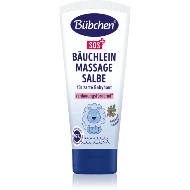 Bübchen SOS Tummy Massage балсам за масаж на болезнено коремче 50 мл.