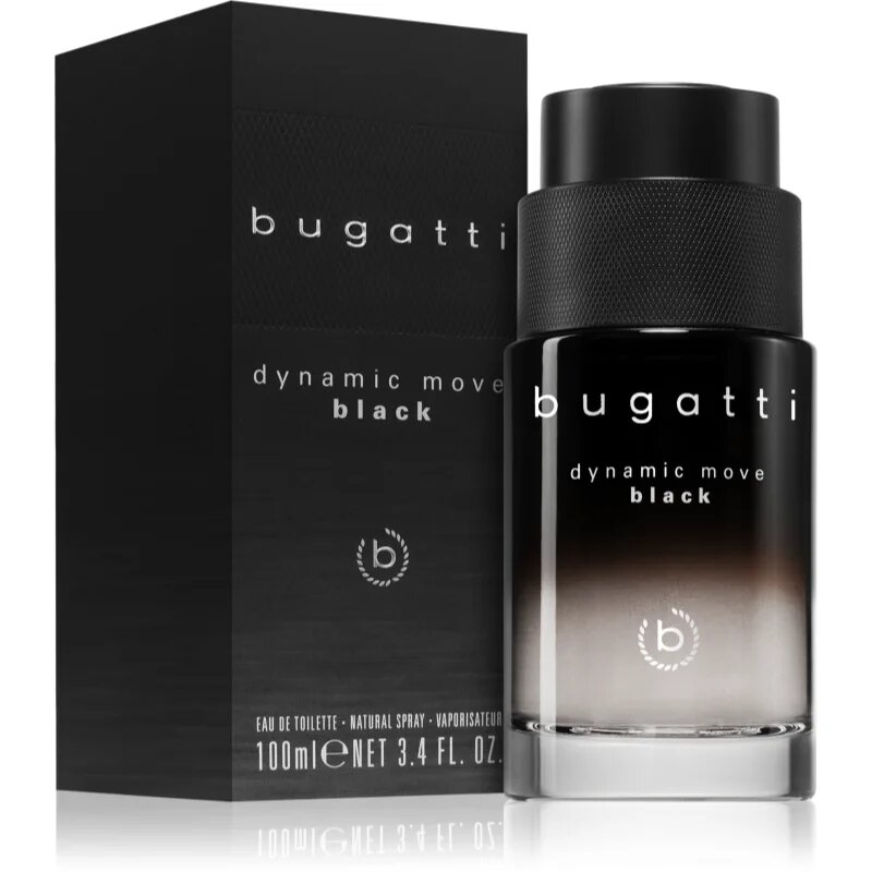 Bugatti Dynamic Move Black тоалетна вода за мъже 100 мл.