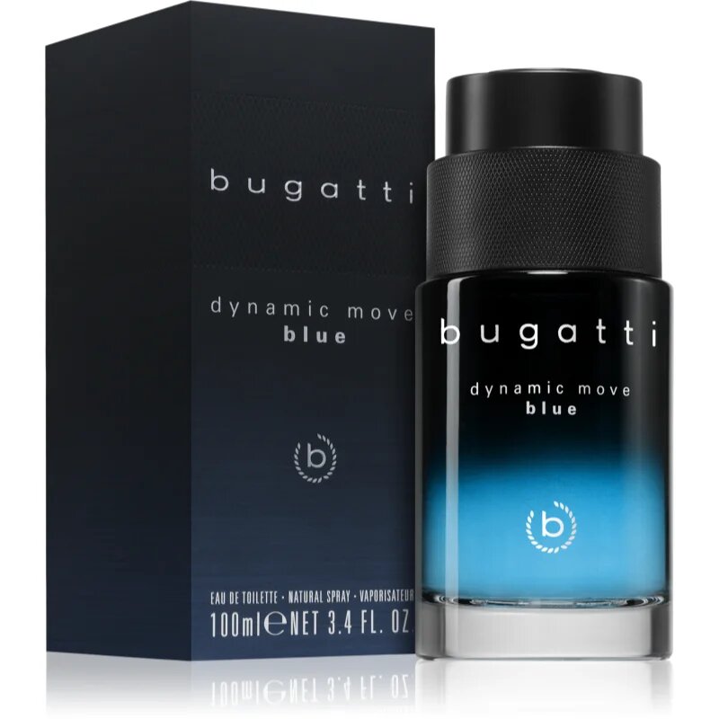 Bugatti Dynamic Move Blue тоалетна вода за мъже 100 мл.