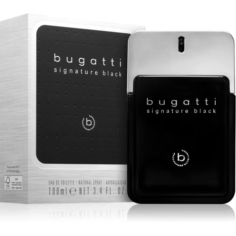 Bugatti Signature Black тоалетна вода за мъже 100 мл.