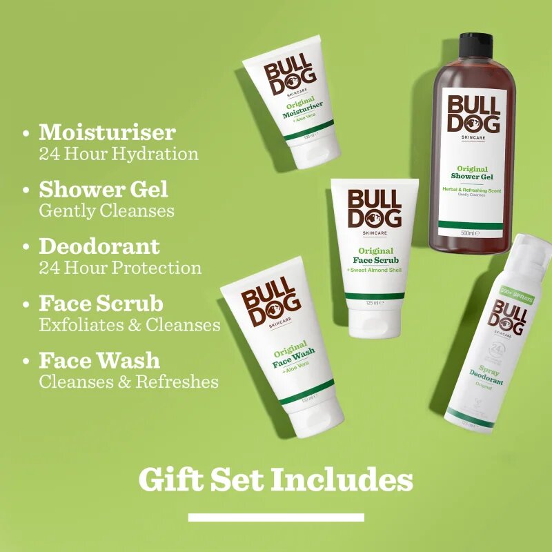 Bulldog Bodycare Collection подаръчен комплект за мъже
