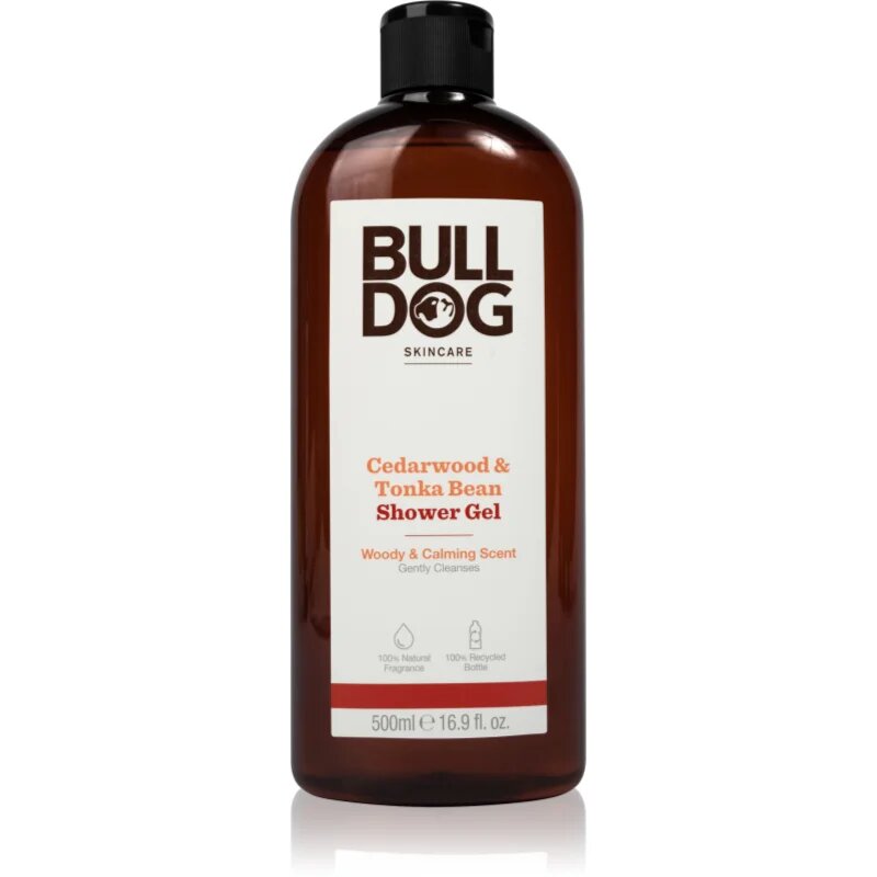 Bulldog Cedarwood and Tonka Bean душ-гел за мъже 500 мл.