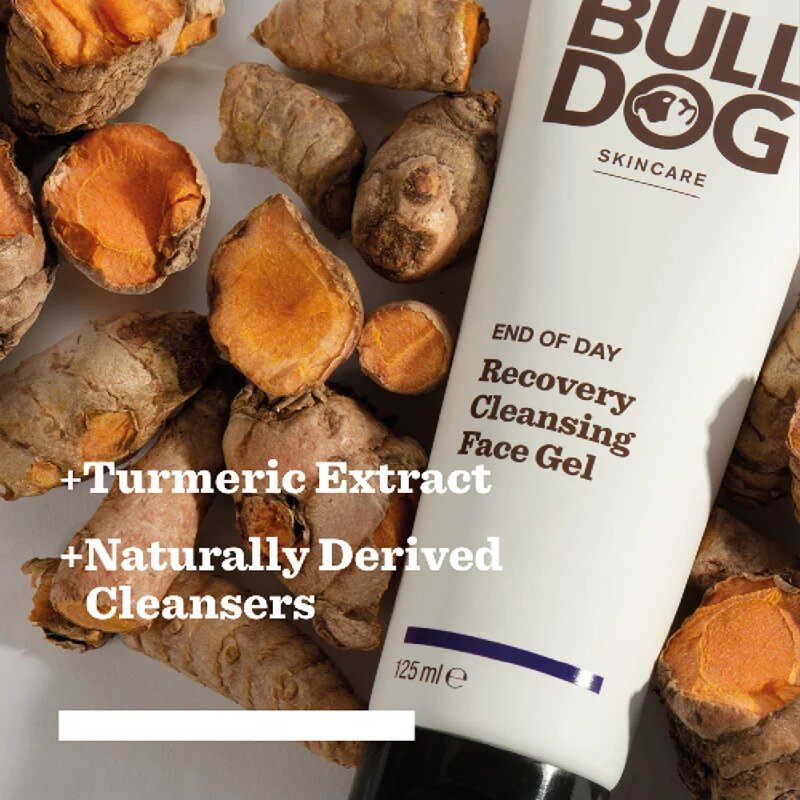 Bulldog End of Day Recovery Cleansing почистващ гел за лице 125 мл.