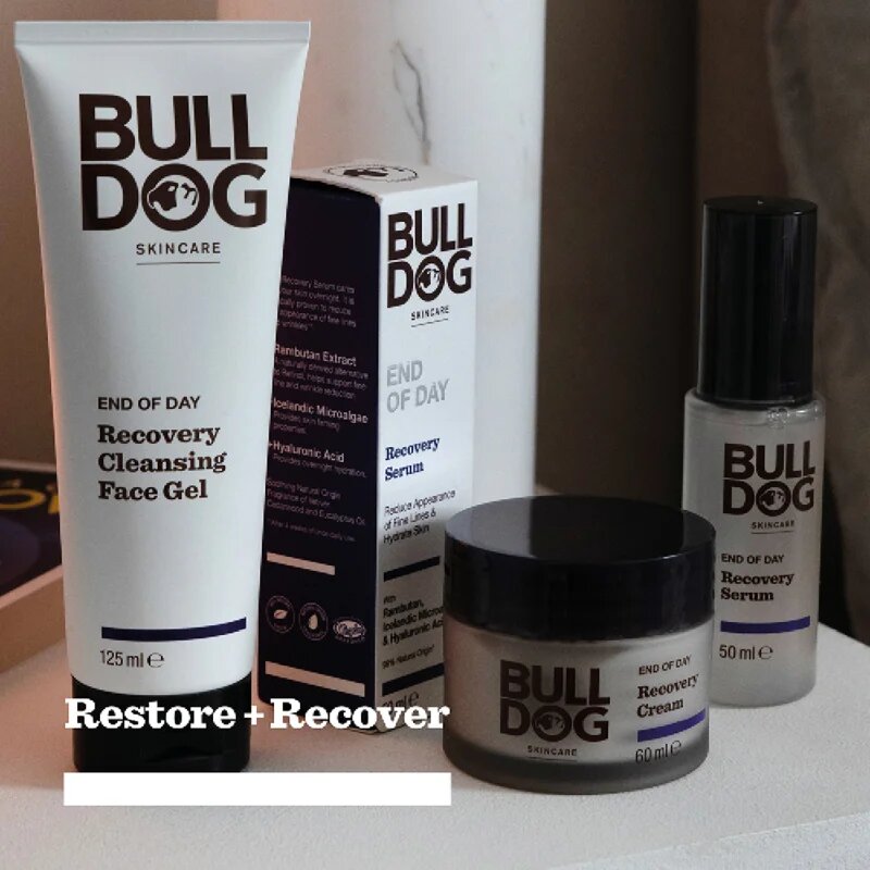Bulldog End of Day Recovery Cleansing почистващ гел за лице 125 мл.