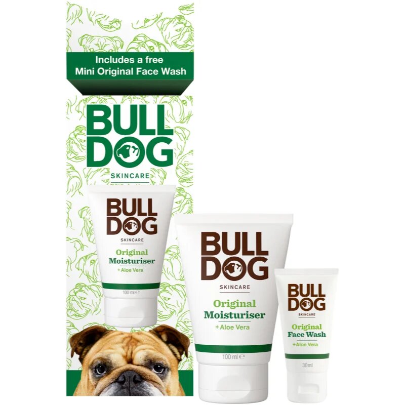 Bulldog Original Moisturiser Cracker подаръчен комплект за мъже