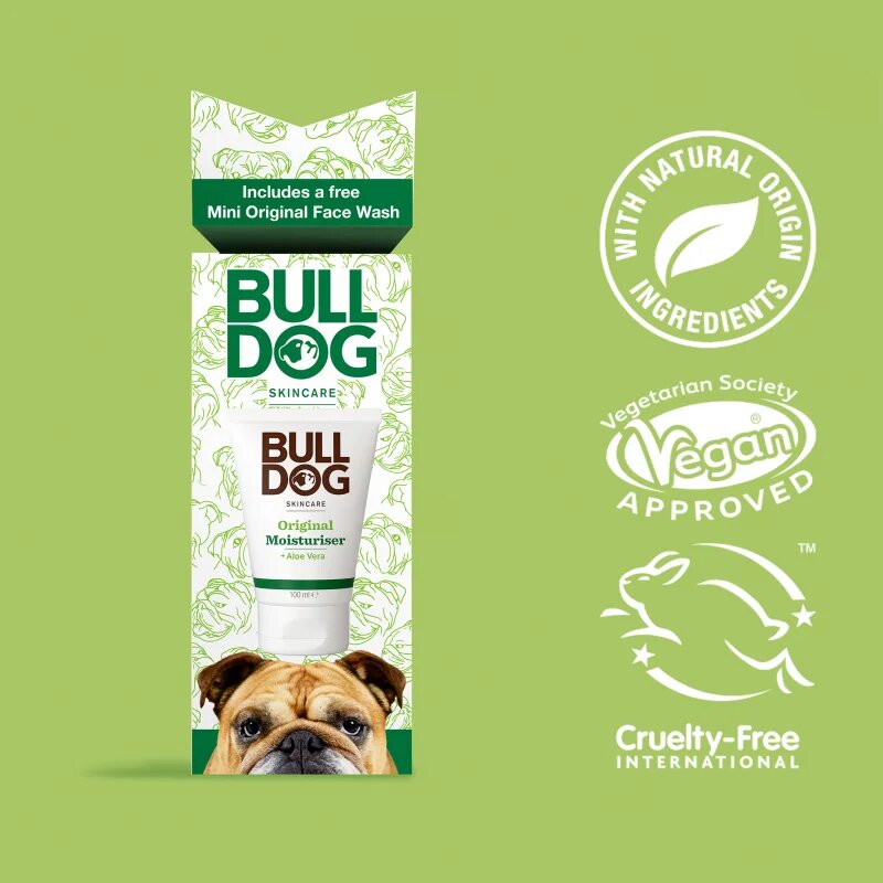 Bulldog Original Moisturiser Cracker подаръчен комплект за мъже