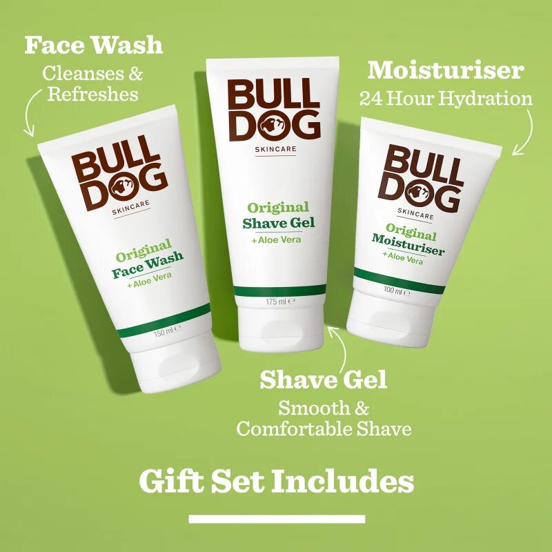 Bulldog Original Skincare Trio подаръчен комплект за мъже