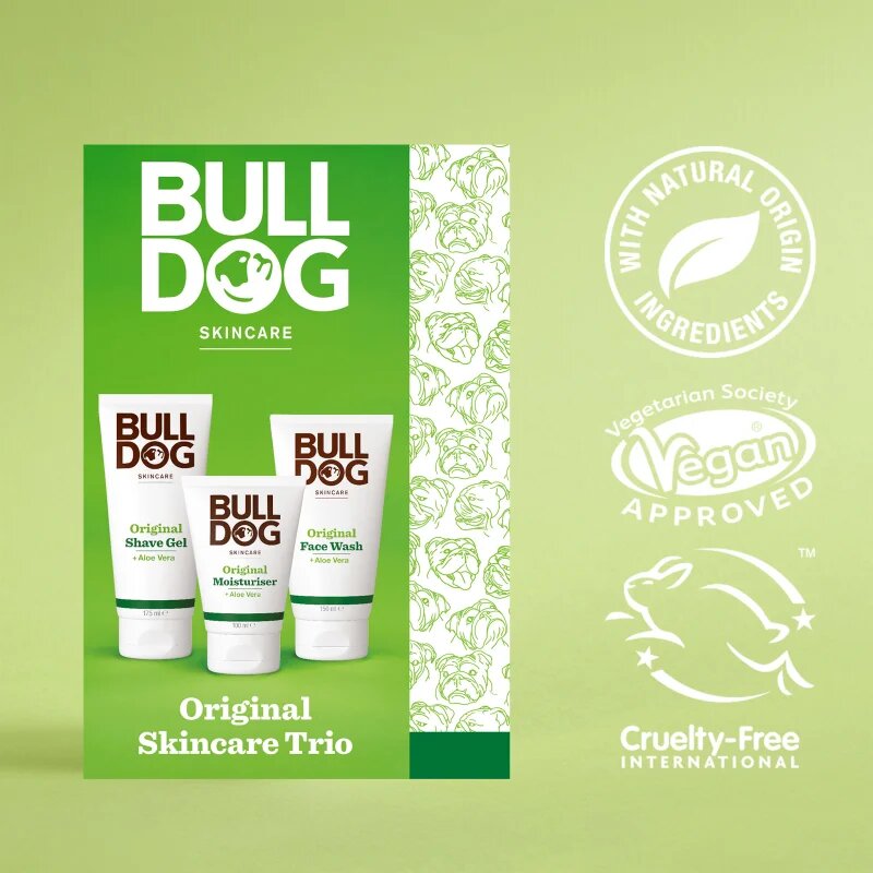 Bulldog Original Skincare Trio подаръчен комплект за мъже