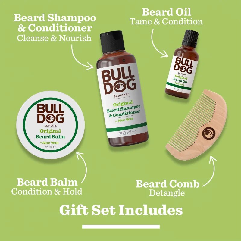 Bulldog Original Ultimate Beard Care Kit подаръчен комплект за мъже