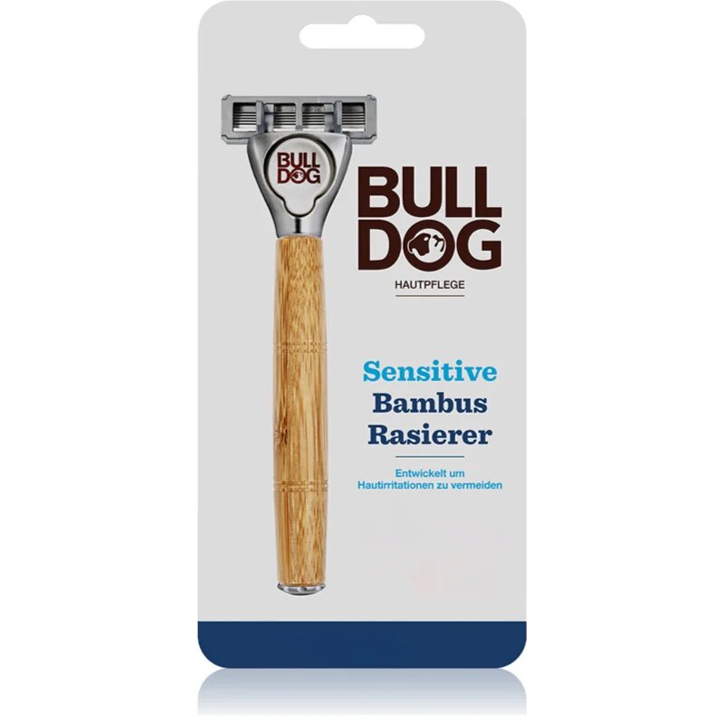 Bulldog Sensitive Bamboo Razor and Spare самобръсначка + резервни остриета