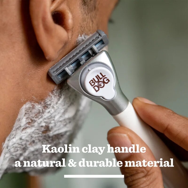Bulldog Sensitive Ceramic Razor самобръсначка + резервни остриета 9 бр