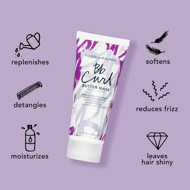 Bumble and Bumble Bb. Curl Butter Masque хидратираща в дълбочина маска за чуплива и къдрава коса 200 мл.