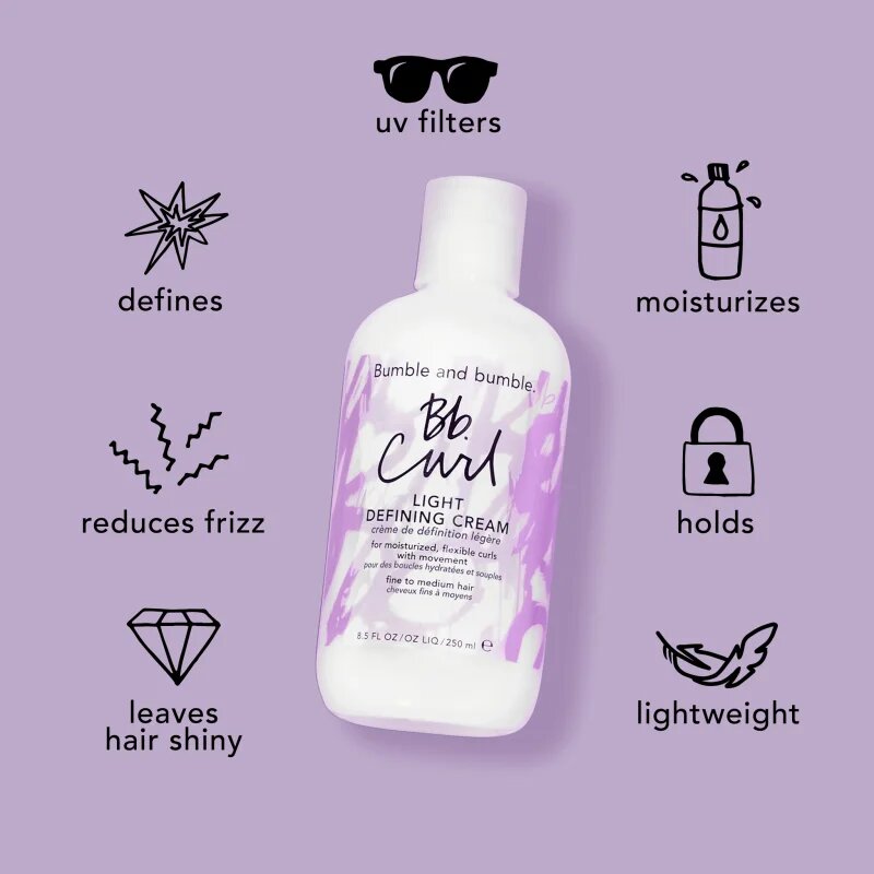 Bumble and Bumble Bb. Curl Light Defining Cream стилизиращ крем за дефиниране на къдрици лека фиксация 250 мл.