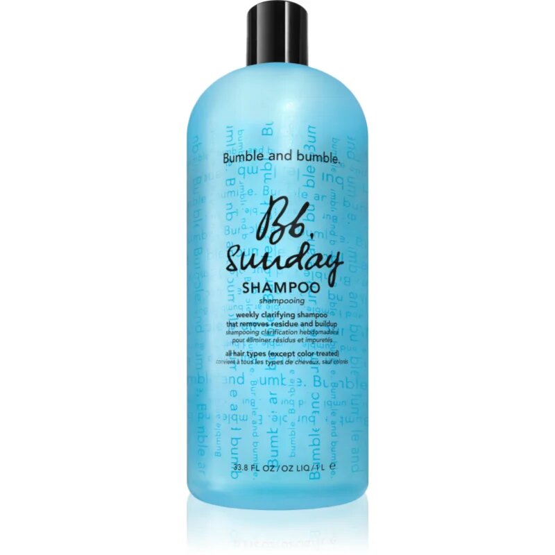 Bumble and Bumble Bb. Sunday Shampoo почистващ детоксикиращ шампоан 1000 мл.