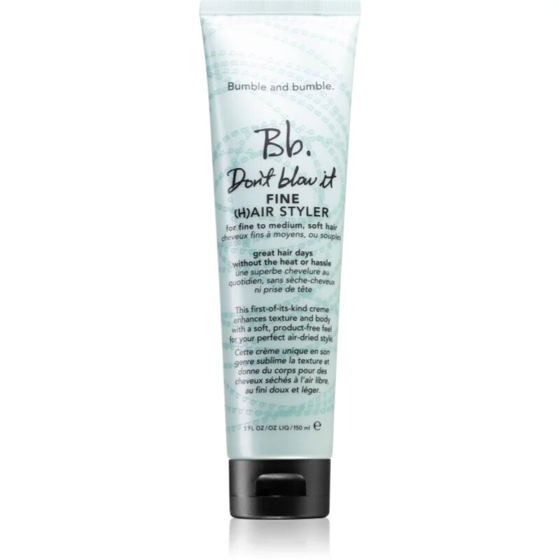 Bumble and Bumble Don't Blow It Fine (H)air Styler хидратираща грижа без отмиване за фина коса 150 мл.
