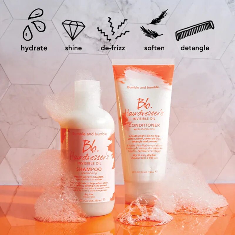 Bumble and Bumble Hairdresser's Invisible Oil Conditioner балсам за по-лесно разресване на косата 60 мл.