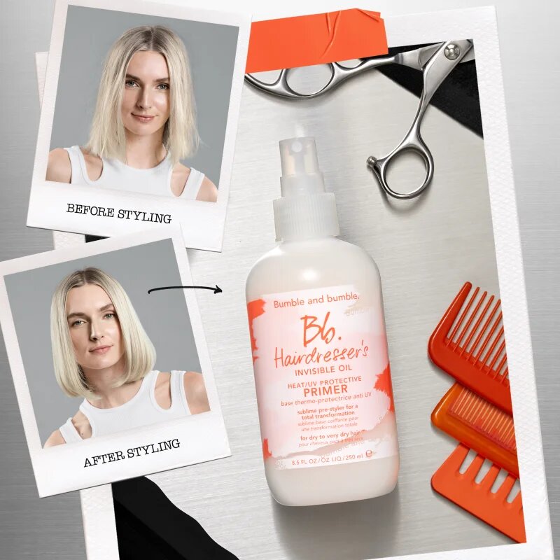 Bumble and Bumble Hairdresser's Invisible Oil Heat/UV Protective Primer подготвящ спрей за постигане на съвършен вид на косата 125 мл.