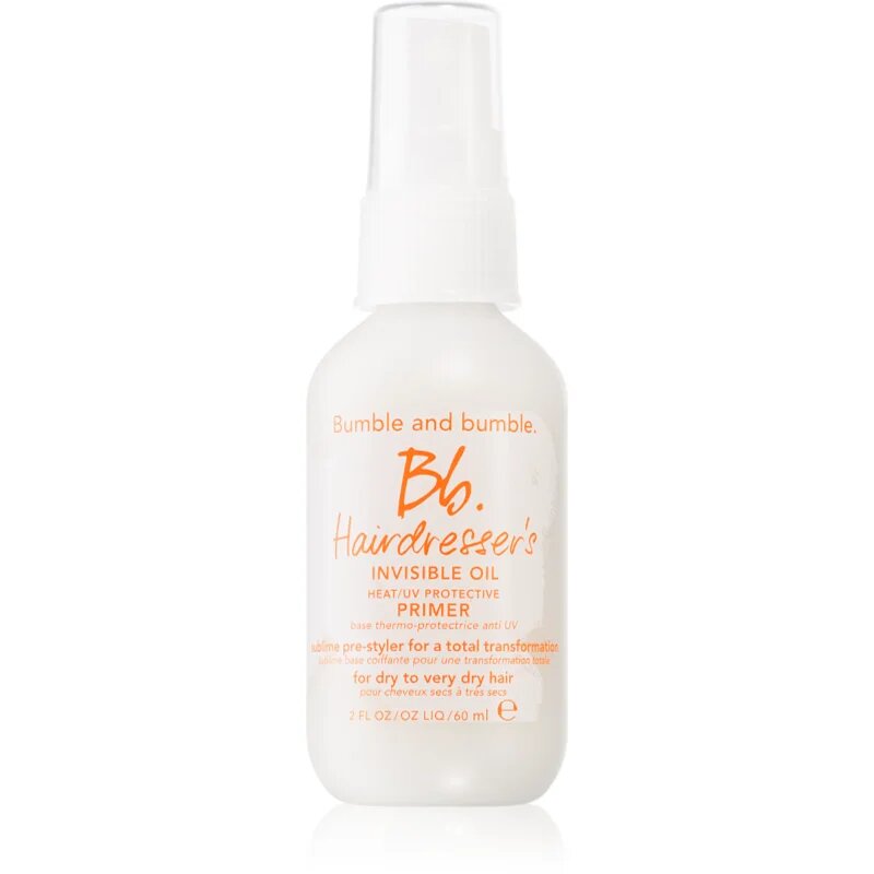 Bumble and Bumble Hairdresser's Invisible Oil Heat/UV Protective Primer подготвящ спрей за постигане на съвършен вид на косата 60 мл.