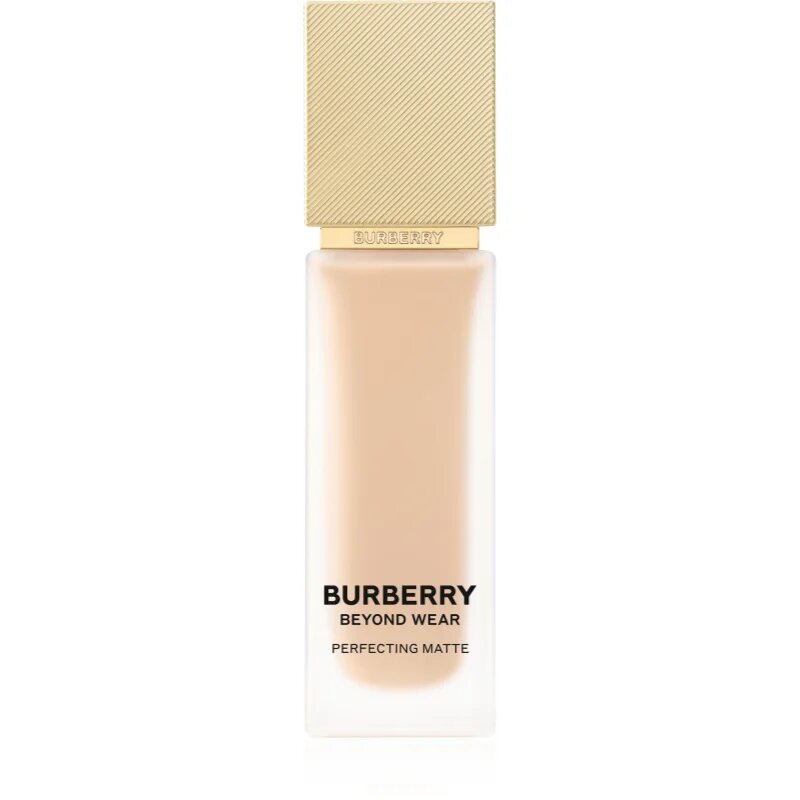 Burberry Beyond Wear Perfecting Matte Foundation течен фон дьо тен с матов завършек цвят Light Neutral 030 30 мл.
