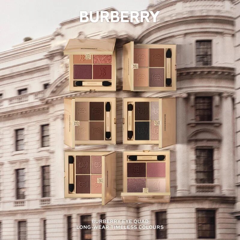 Burberry Eyequads Palette палитра сенки за очи цвят Dusk 05 4.7 гр.