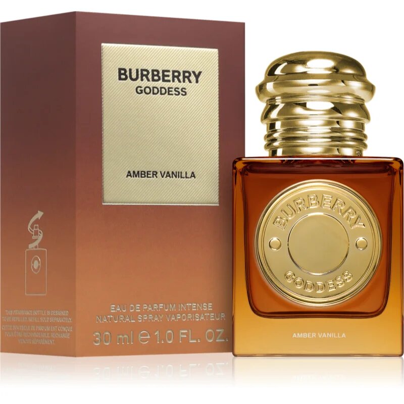 Burberry Goddess Amber Vanilla парфюмна вода intense сменяема за жени 30 мл.