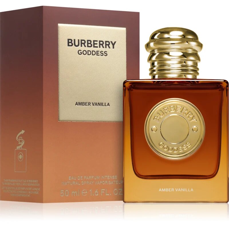Burberry Goddess Amber Vanilla парфюмна вода intense сменяема за жени 50 мл.