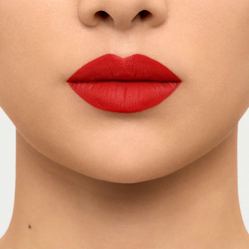 Burberry Kisses Liquid Matte матиращо течно червило цвят Tang Red 108 6 ML 6 мл.