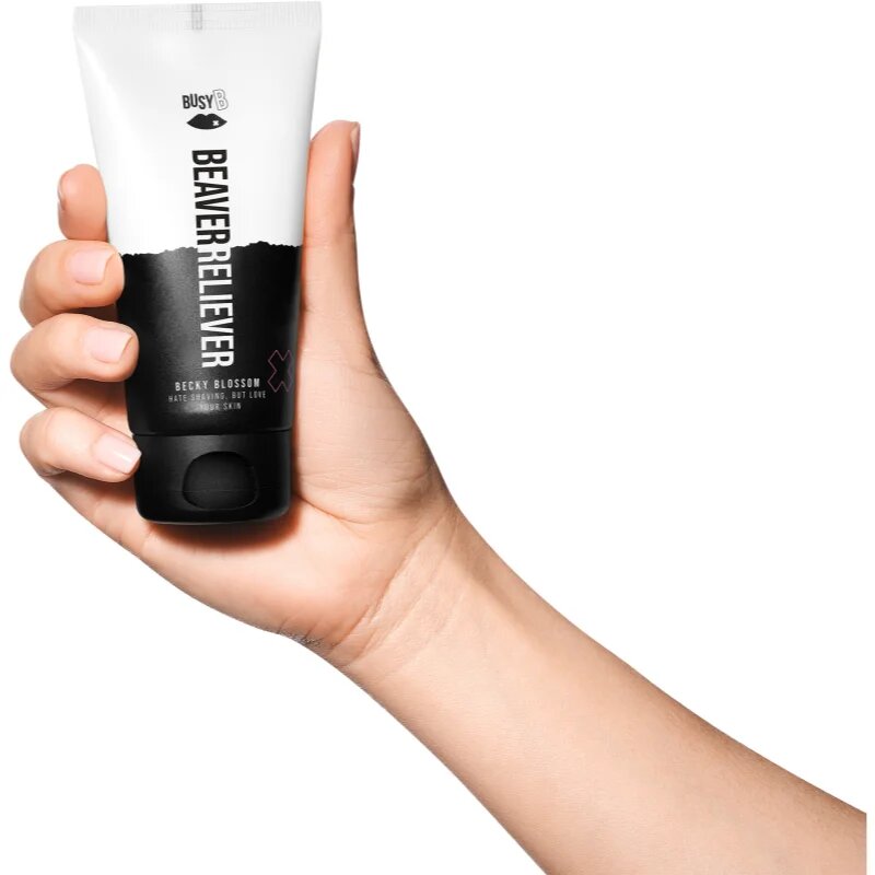 BusyB Beaver Reliever Becky Blossom балсам за след бръснене за чувствителна кожа 75 мл.