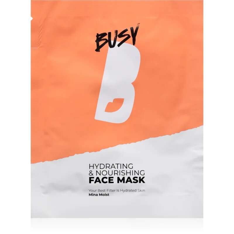 BusyB Hydrating & Nourishing Face Mask хидратираща и подхранваща маска за лице 1 бр.