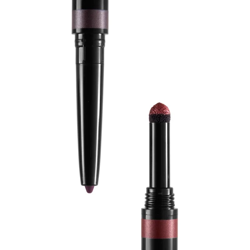 Buxom FLIP SIDE DUAL-ENDED EYELINER & SHADOW кремообразни сенки за очи и очна линия с молив цвят Burgundy Bestie 0.78 гр.
