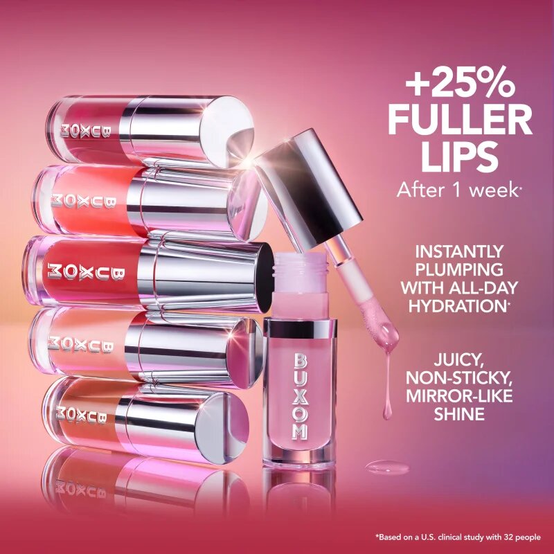 Buxom FULL ON™ PLUMPING LIP OIL блясък за хидратация и обем на устните цвят Berry Blast 5.5 мл.