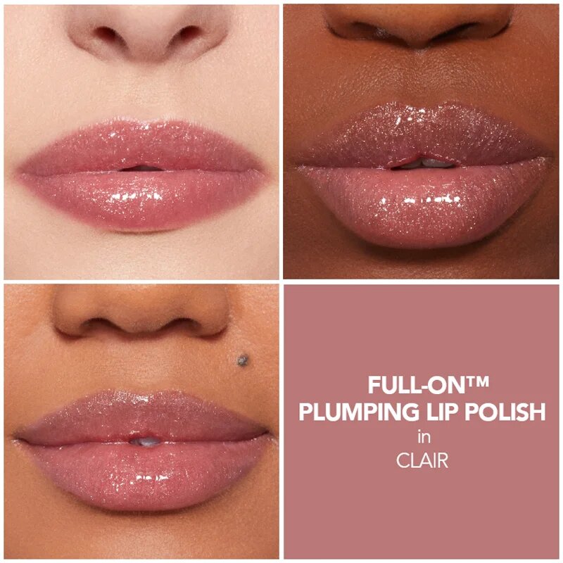Buxom FULL-ON™ PLUMPING LIP POLISH GLOSS гланц за обем на устните цвят Clair 445 мл.