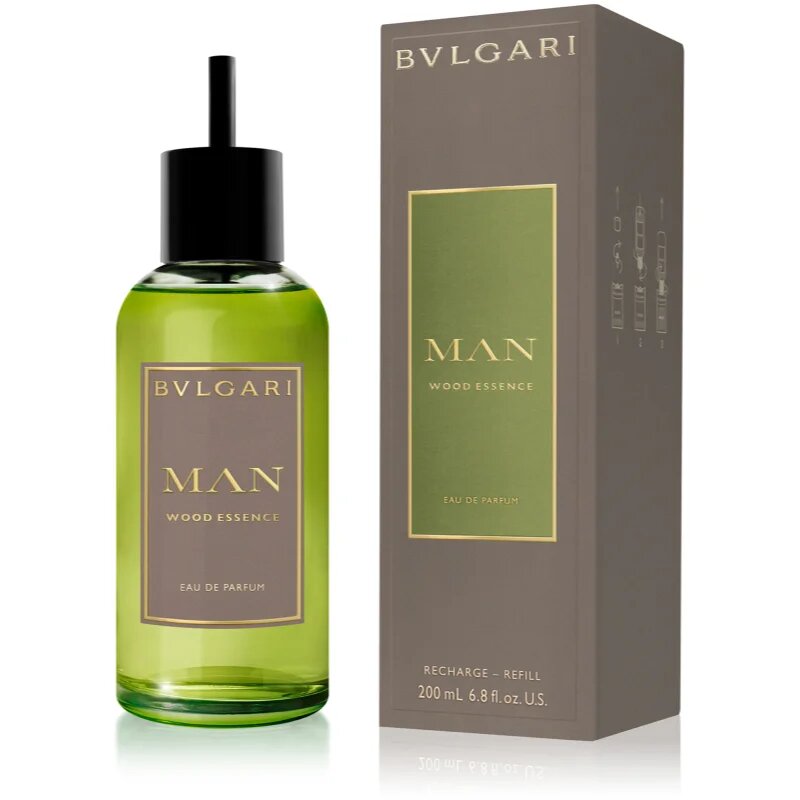 Bvlgari Man Wood Essence парфюмна вода пълнител за мъже 200 мл.