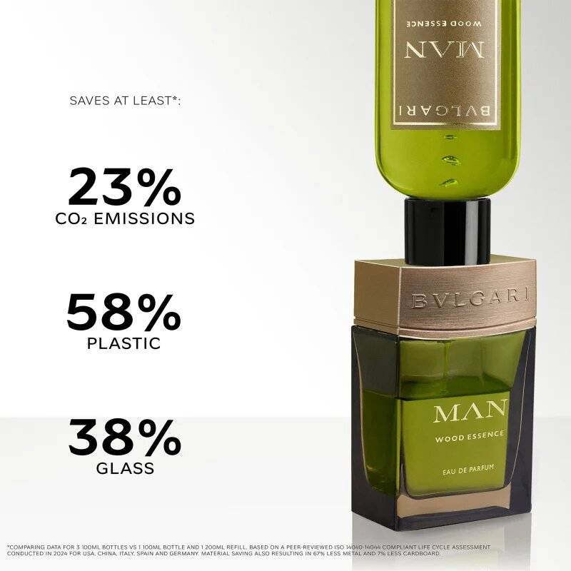 Bvlgari Man Wood Essence парфюмна вода пълнител за мъже 200 мл.