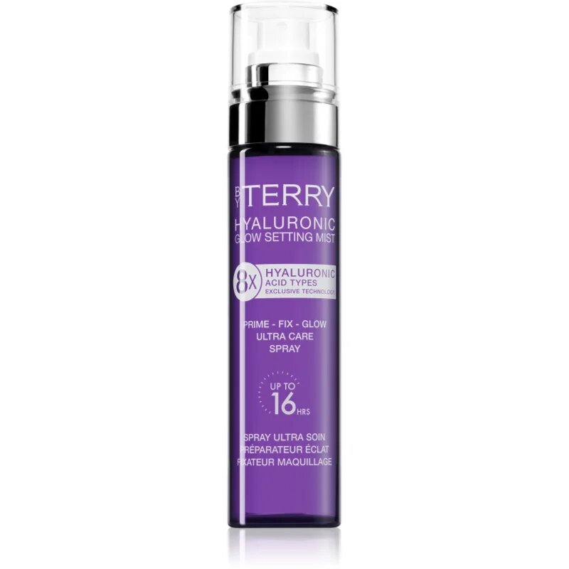 By Terry Hyaluronic Glow Setting Mist мъгла за лице за фиксиране на грима с хиалуронова киселина 100 мл.