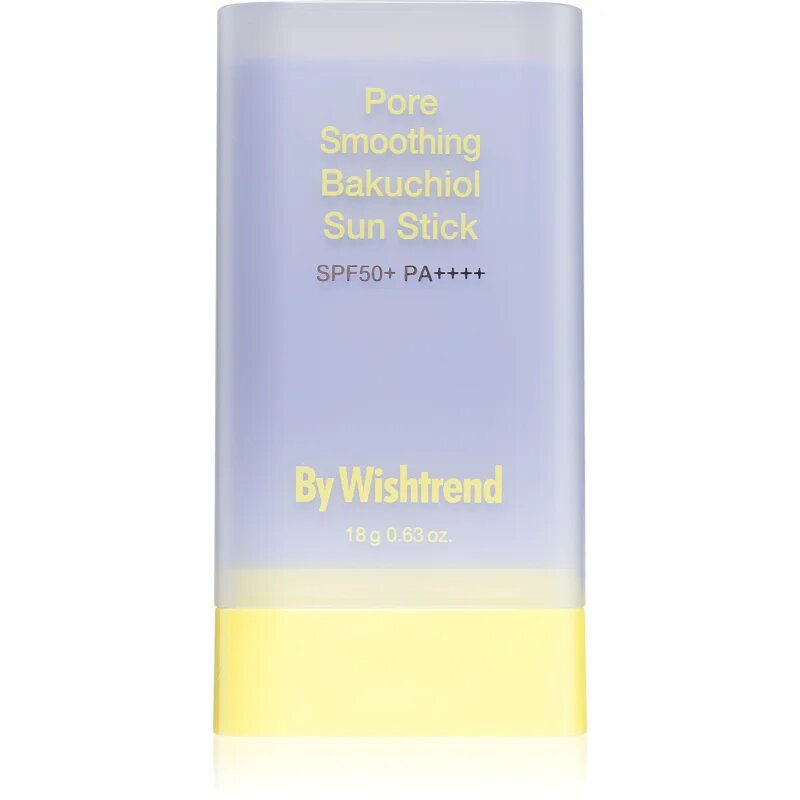 By Wishtrend Pore Smoothing Bakuchiol Sun Stick слънцезащитен крем в стик с бакучиол SPF 50+ 18 гр.