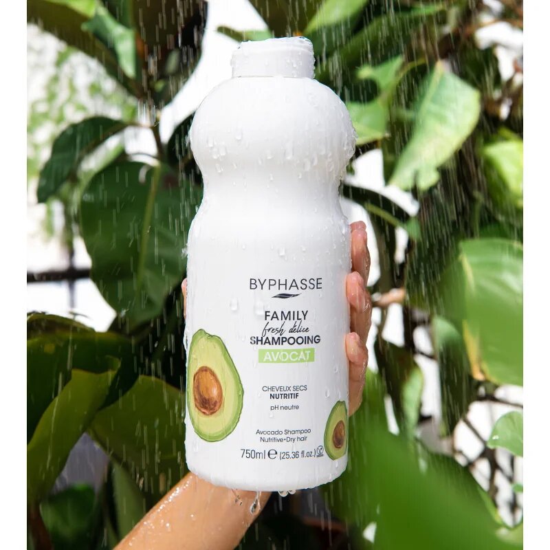 BYPHASSE Avocado шампоан за суха коса 750 мл.